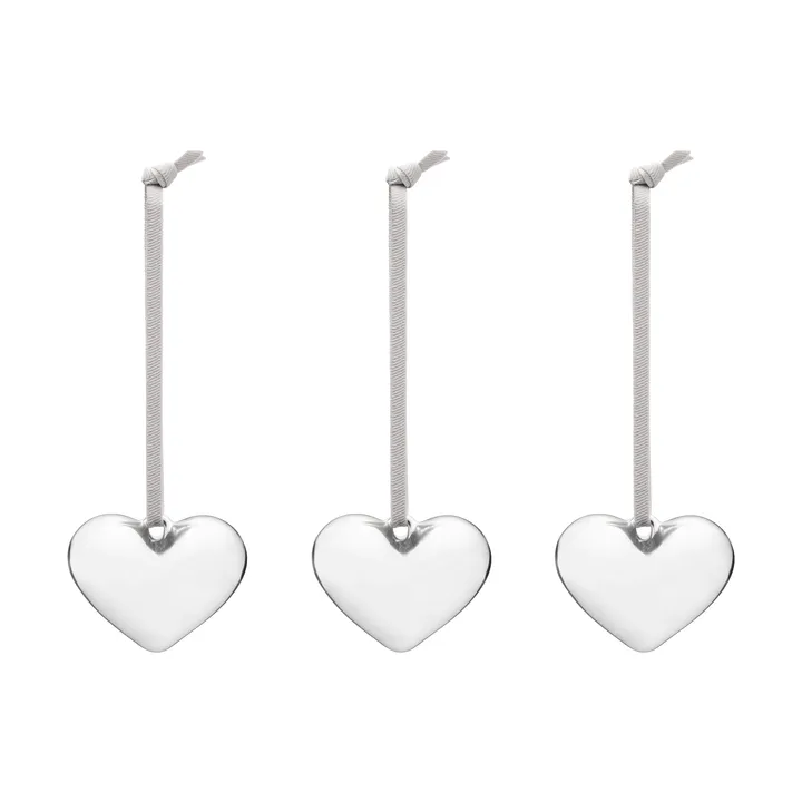 Iittala glazen hart - Spiegel, 5 cm, 3-pack - Iittala