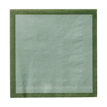 Iittala papieren servet - Bosgroen-mint, 33 cm, 20-pack - Iittala