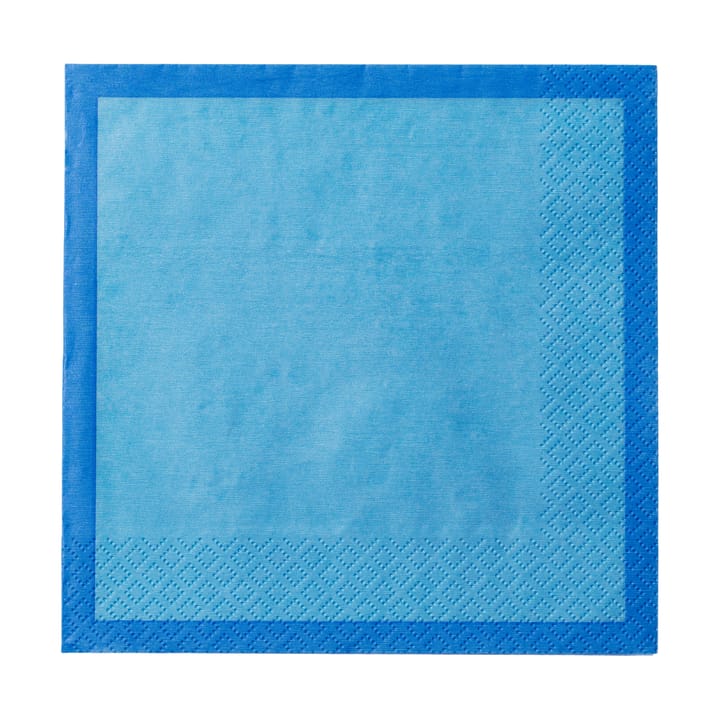 Iittala papieren servetten 33x33 cm 20-pack - Elektrisch blauw - Iittala