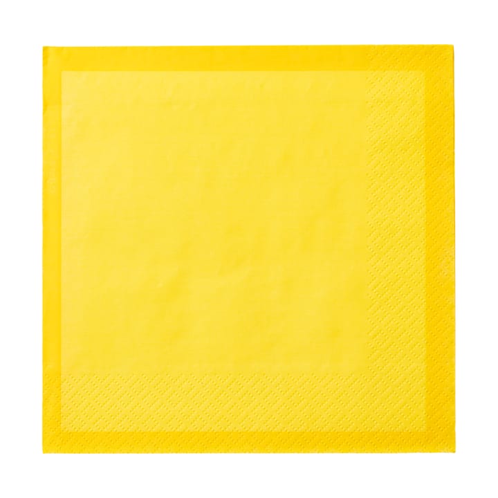 Iittala papieren servetten 33x33 cm 20-pack - Goudgeel - Iittala