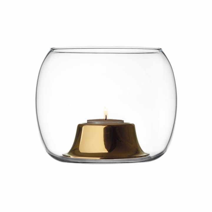 Kaasa kaarsenhouder, helder-rozegould Iittala