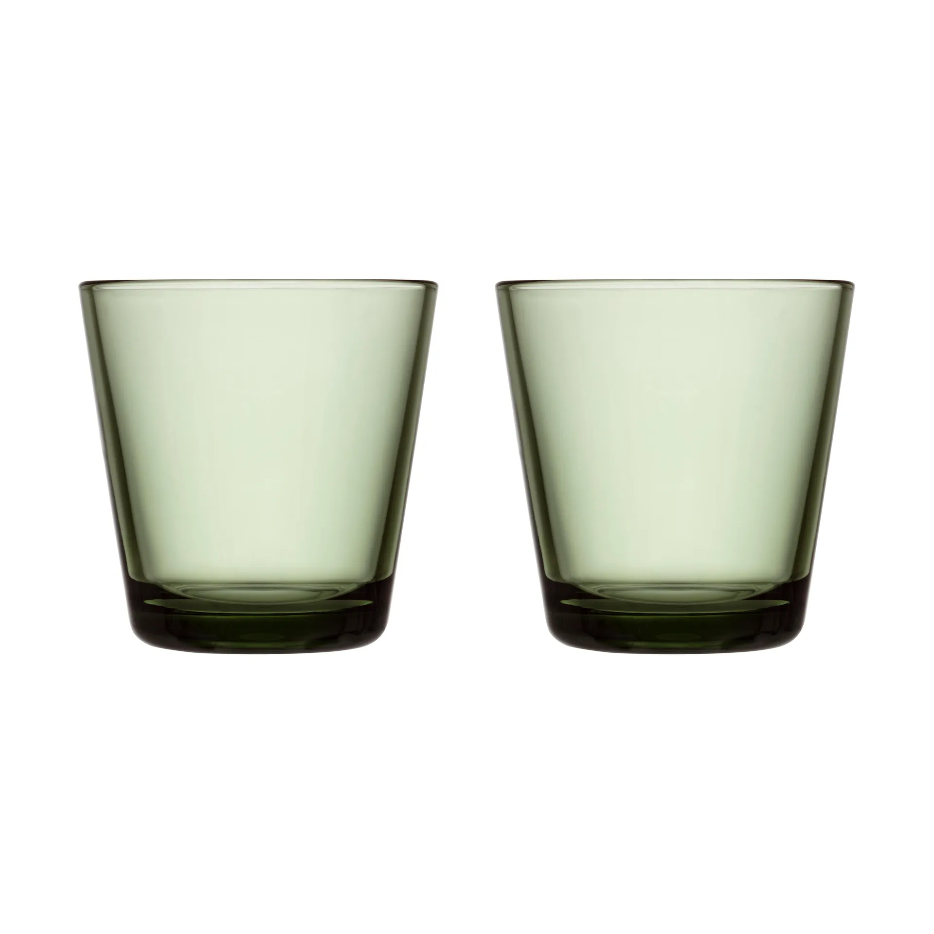 Kartio drinkglazen 21 cl 2-pack, Dennengroen Iittala