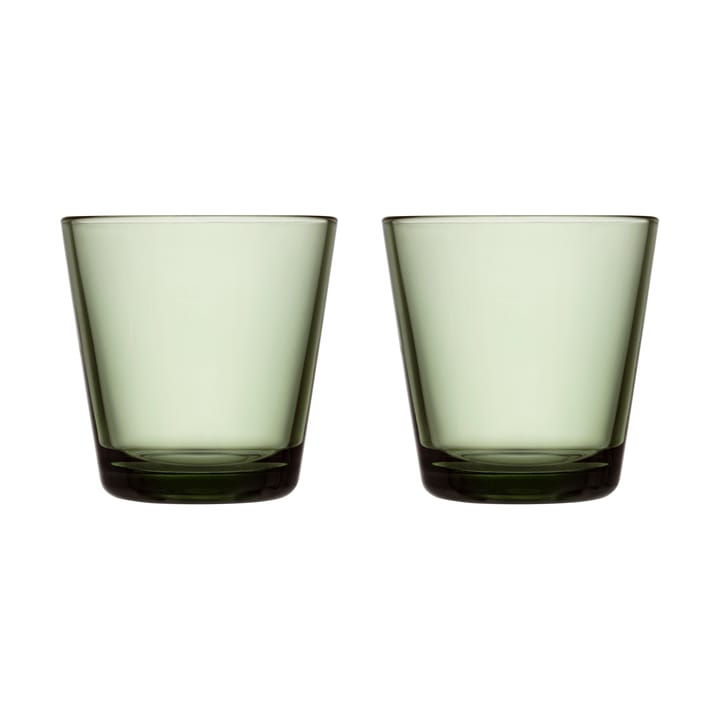 Kartio drinkglazen 21 cl 2-pack - Dennengroen - Iittala