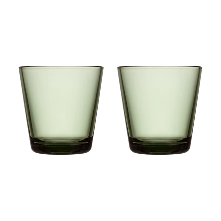 Kartio drinkglazen 21 cl 2-pack - Dennengroen - Iittala