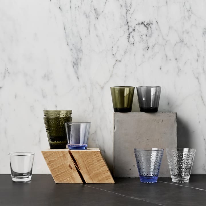 Kartio drinkglazen 21 cl 2-pack, Donkergrijs Iittala
