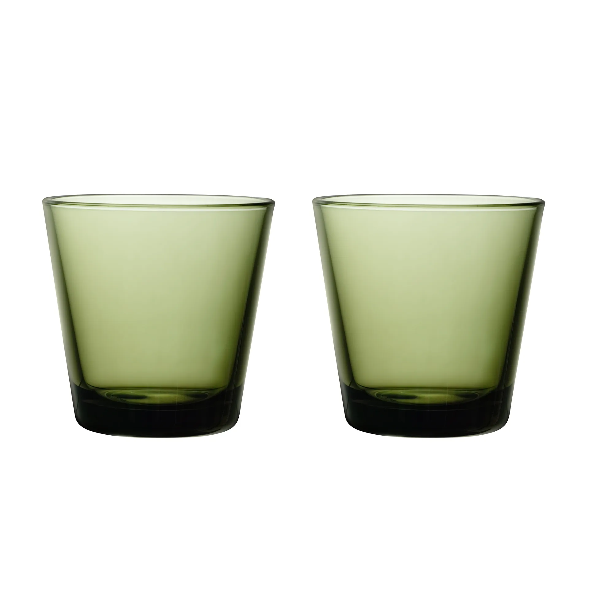 Kartio drinkglazen 21 cl 2-pack, mosgroen (groen) Iittala
