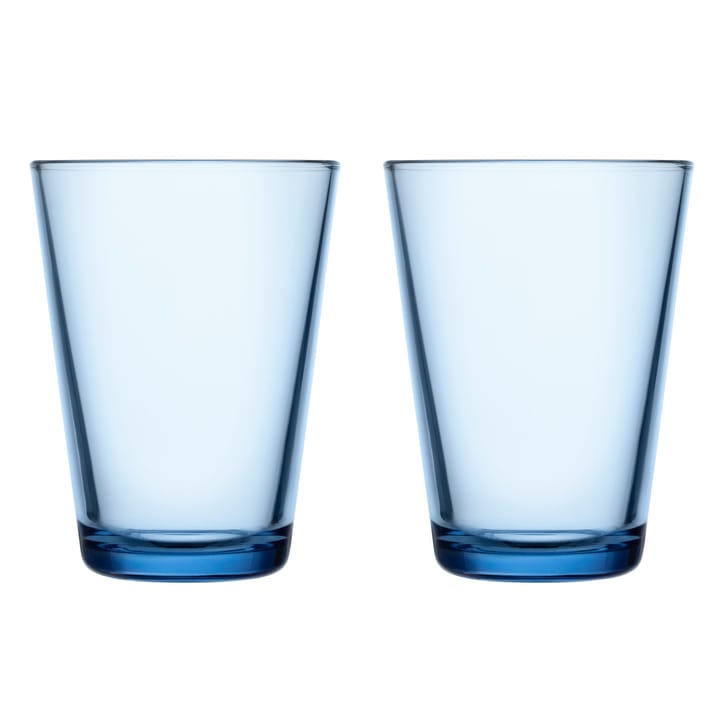 Kartio drinkglazen 40 cl 2-pack - Aqua - Iittala