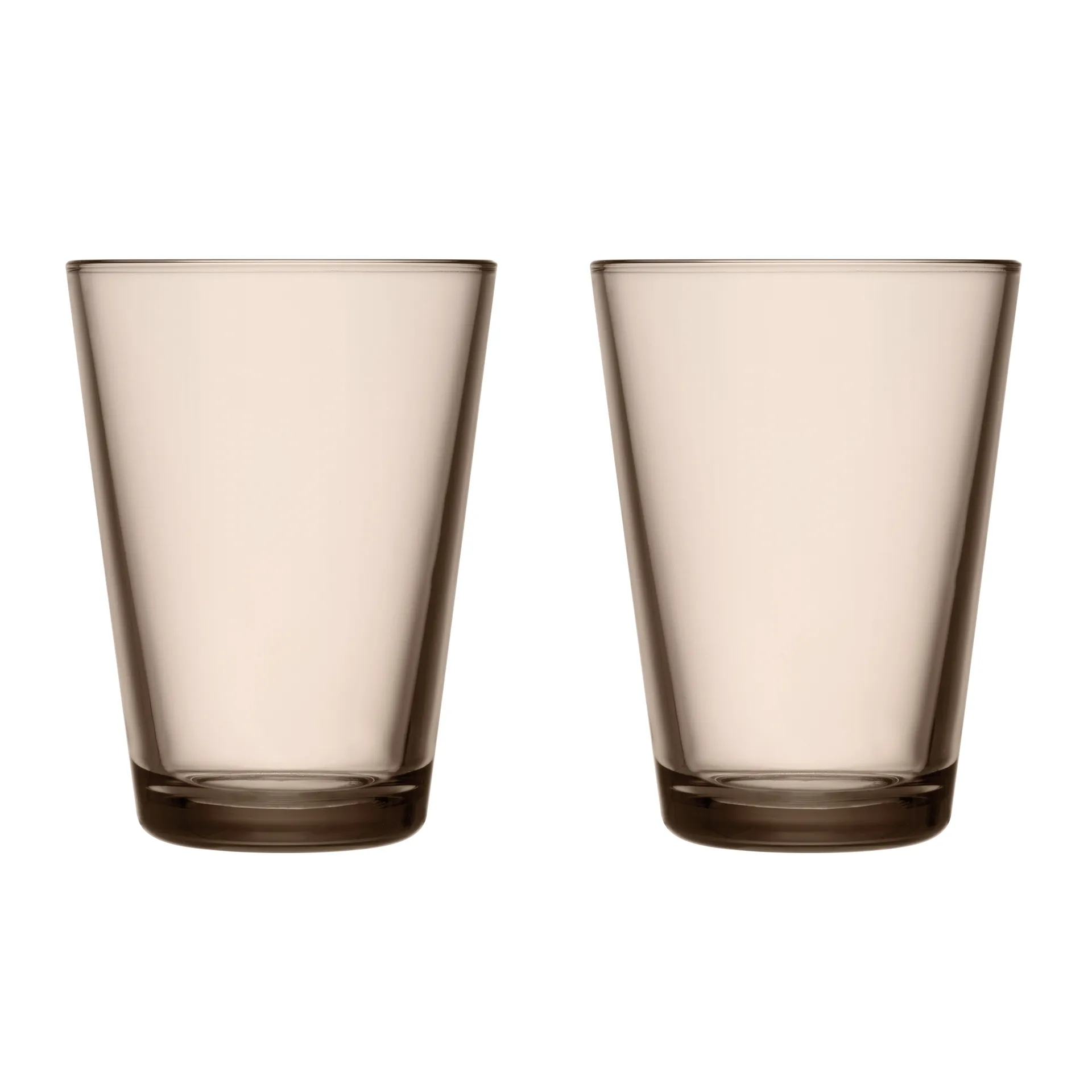 Kartio drinkglazen 40 cl 2-pack, Linnen Iittala