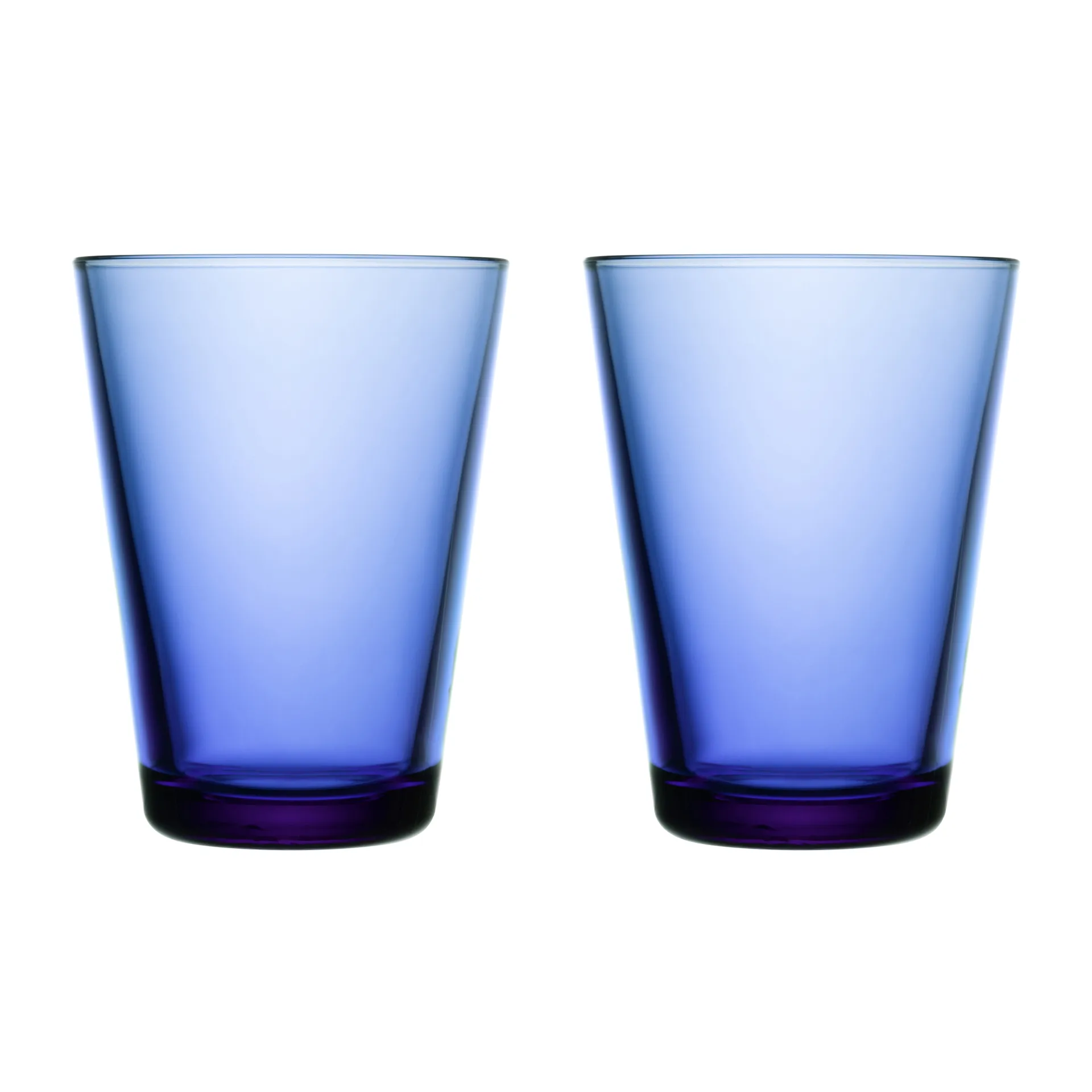 Kartio drinkglazen 40 cl 2-pack, Ultramarijnblauw Iittala