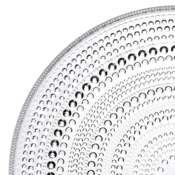 Kastehelmi bord klein - Ø24,8 cm - clear (helder) - Iittala