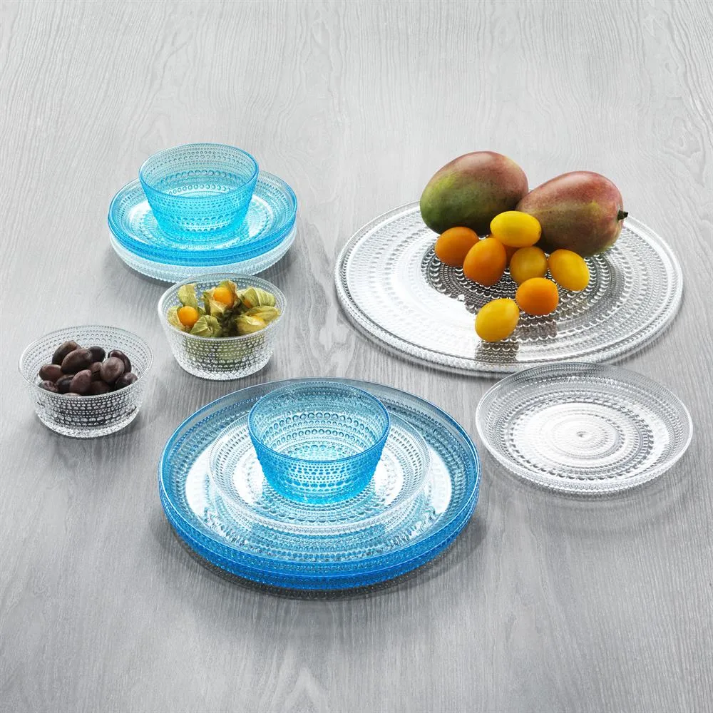 Kastehelmi bord klein - Ø24,8 cm, clear (helder) Iittala