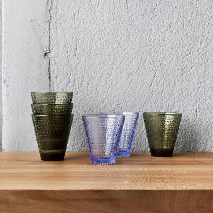 Kastehelmi glas 30 cl, 2-pack, aqua (blauw) Iittala