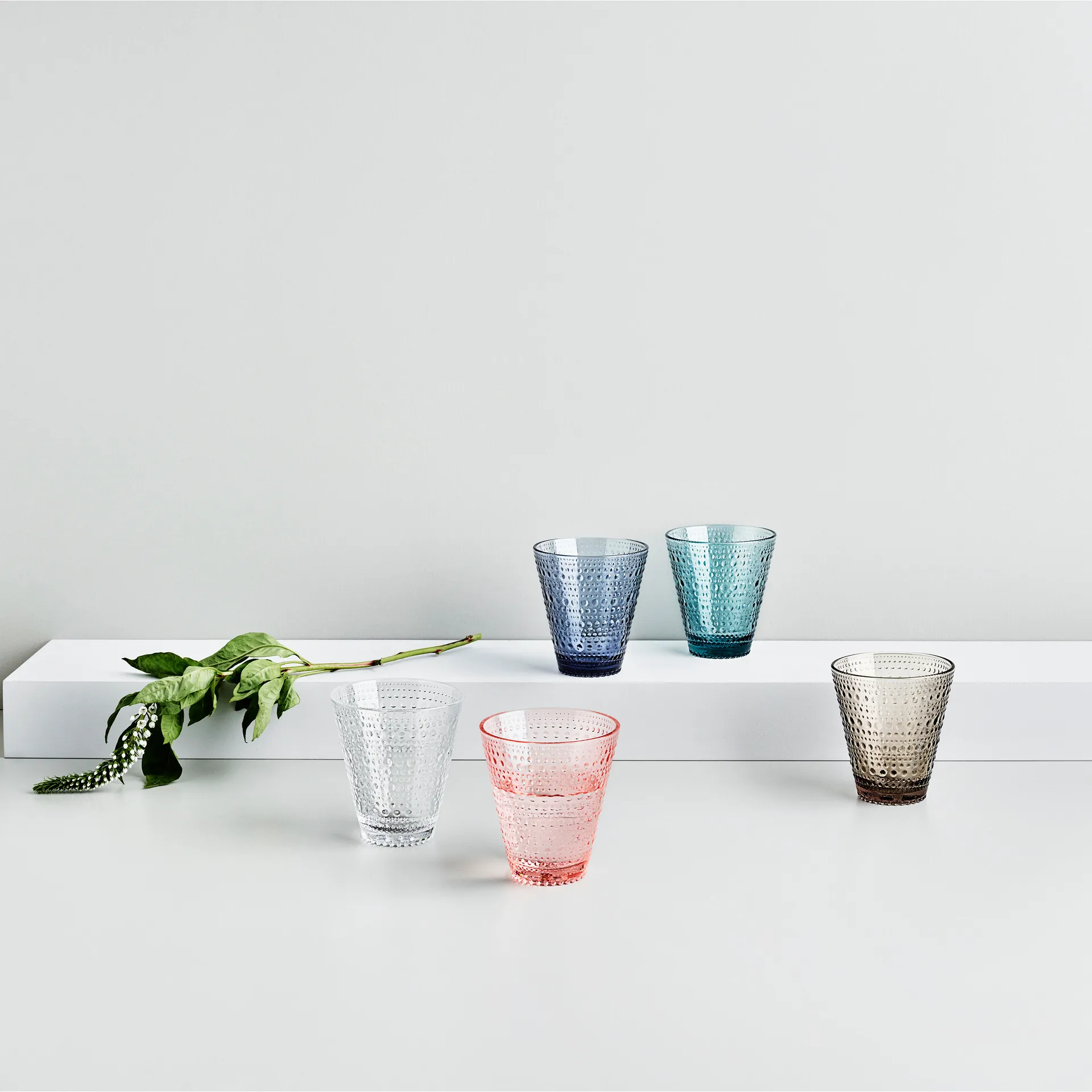 Kastehelmi glas 30 cl, 2-pack, clear (helder) Iittala