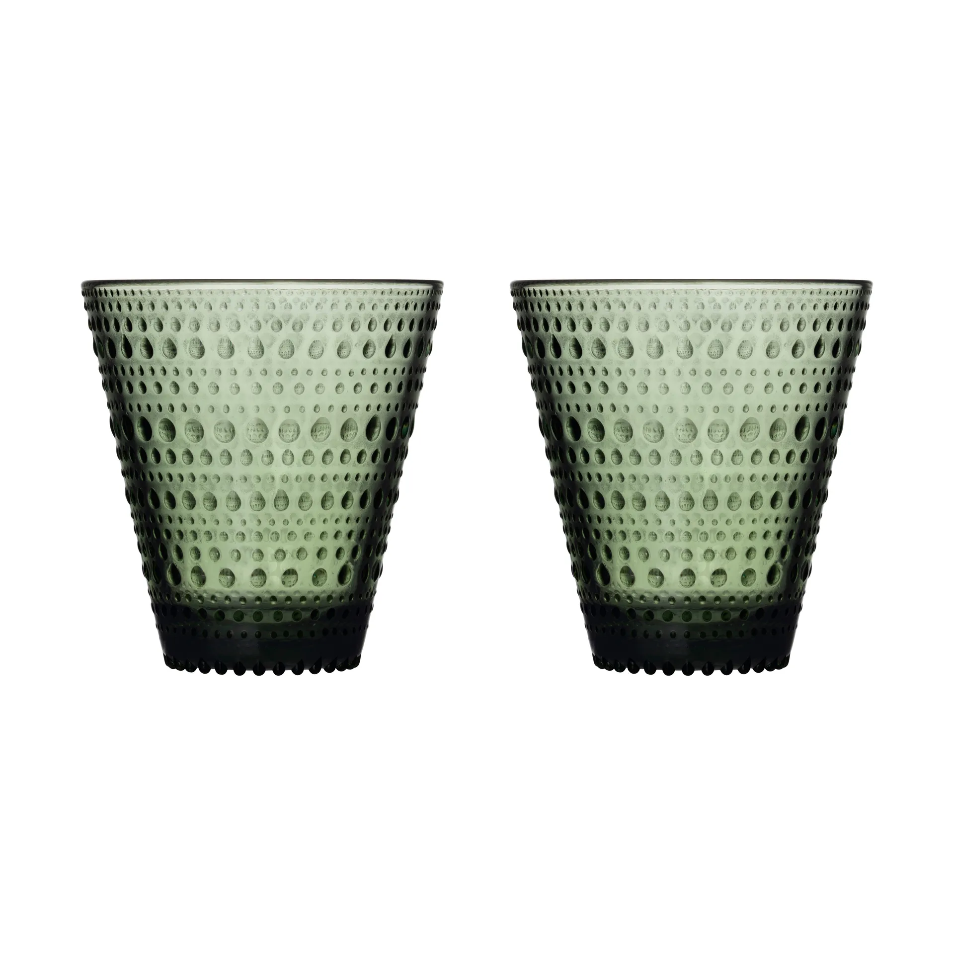 Kastehelmi glas 30 cl, 2-pack, Dennengroen Iittala