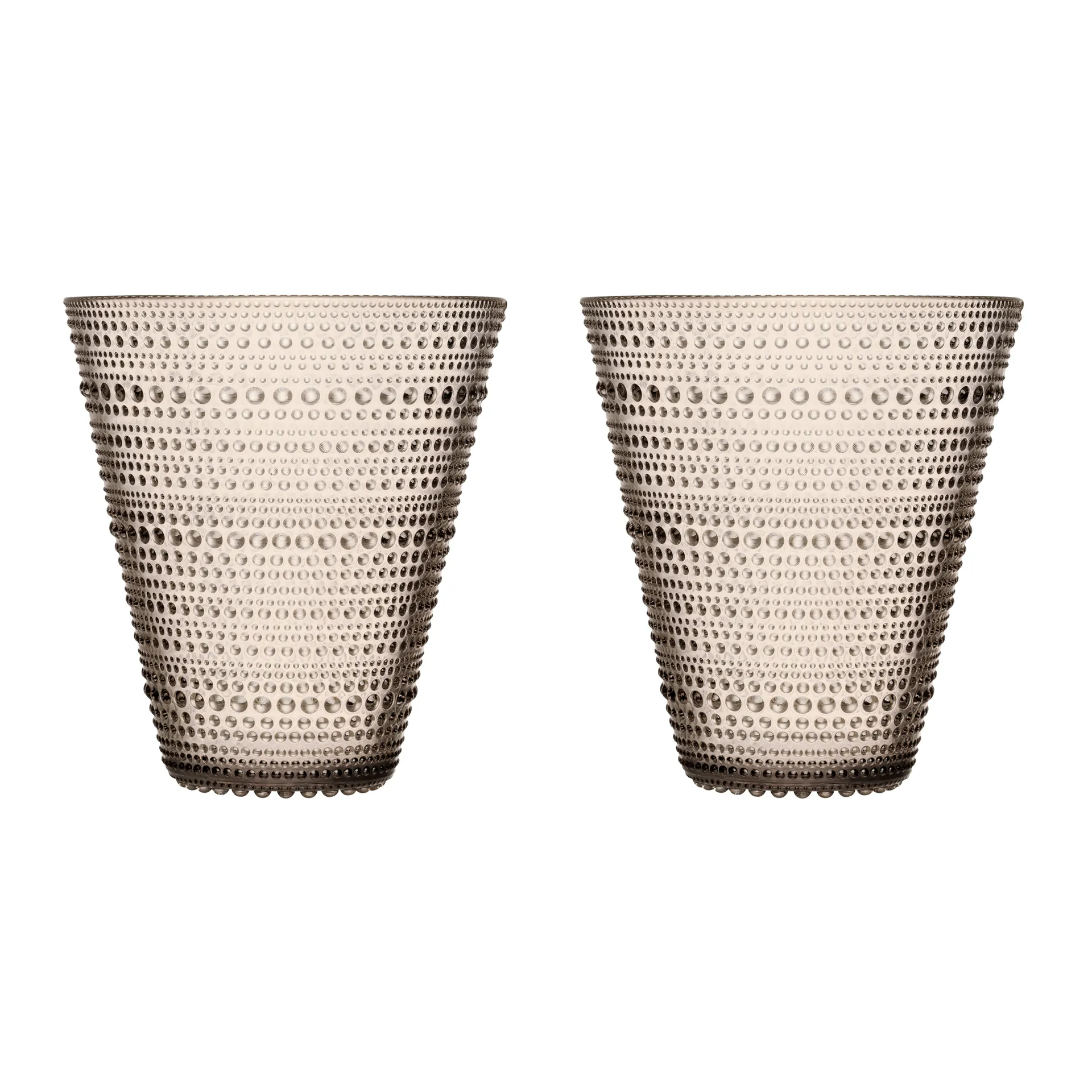 Kastehelmi glas 30 cl, 2-pack, Linnen Iittala