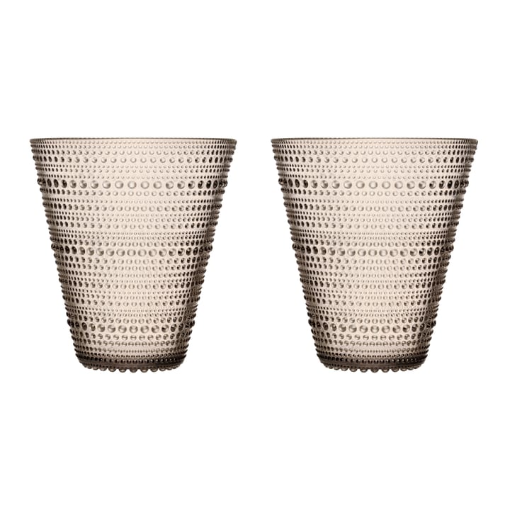 Kastehelmi glas 30 cl, 2-pack - Linnen - Iittala