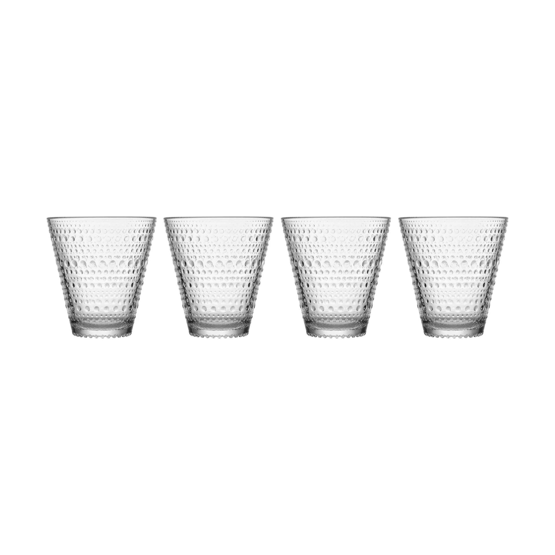Kastehelmi glas 30 cl 4-pack, Transparant Iittala