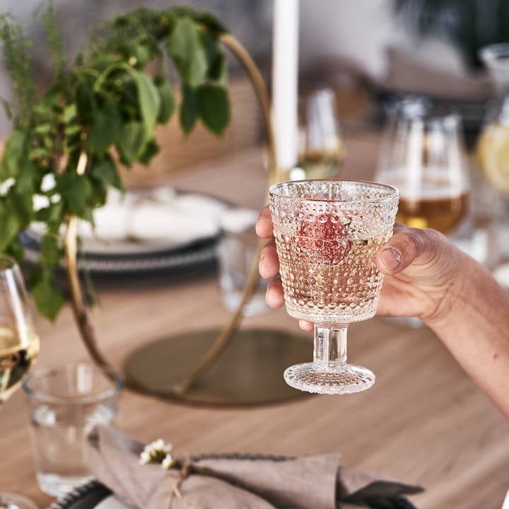 Kastehelmi glas op voet 26cl 2-pack, Klaar Iittala