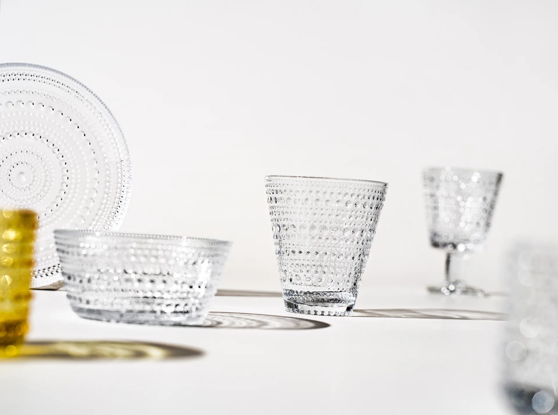 Kastehelmi schaal, helder Iittala