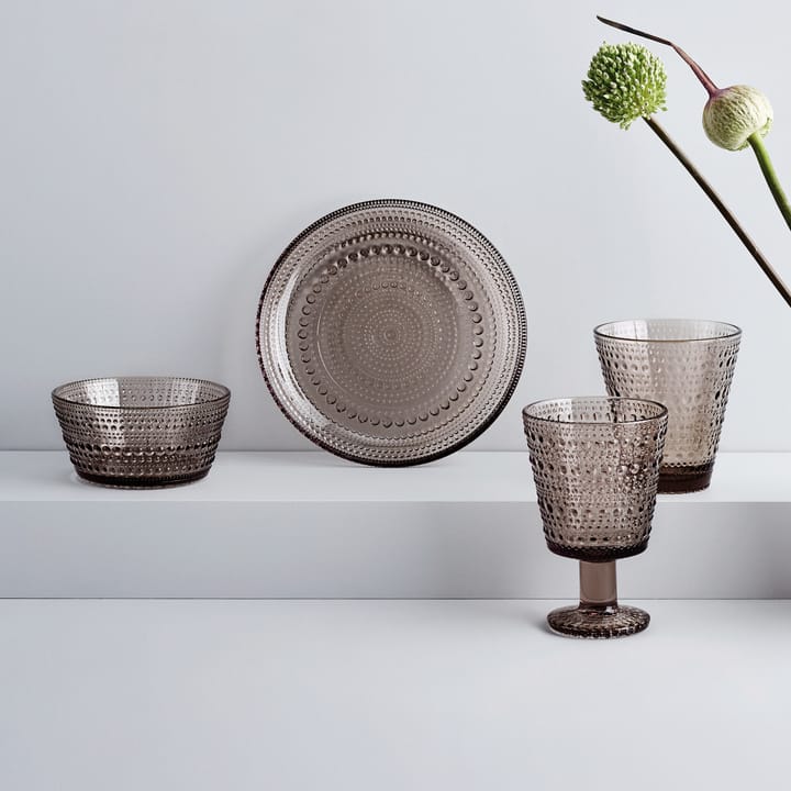 Kastehelmi schotel Ø17 cm, Linnen Iittala
