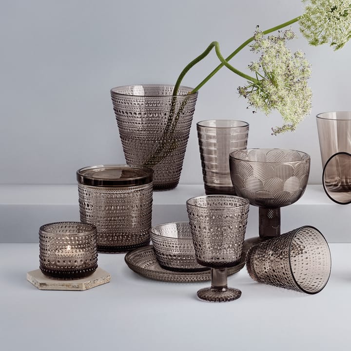 Kastehelmi schotel Ø17 cm, Linnen Iittala