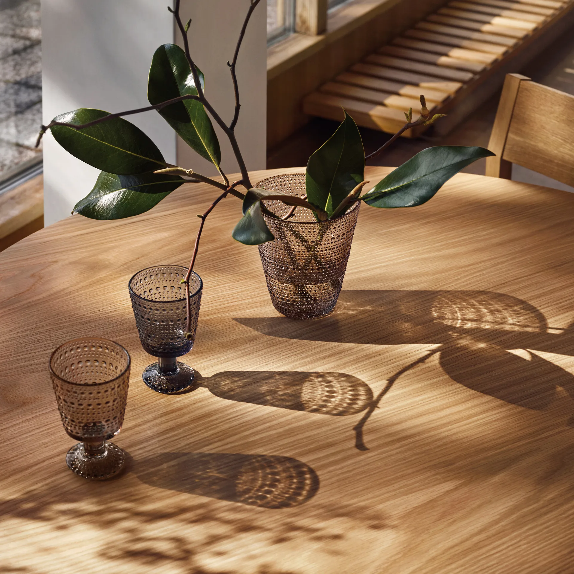 Kastehelmi vaas, Linnen Iittala