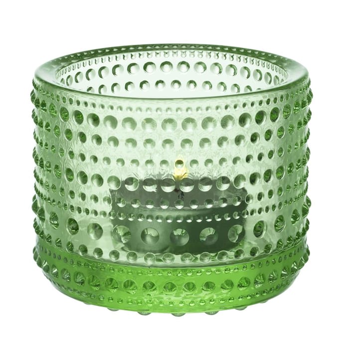 Kastehelmi waxinelichthouder - apple green (appelgroen) - Iittala