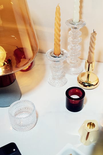 Kastehelmi waxinelichthouder - clear (helder) - Iittala