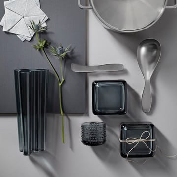Kastehelmi waxinelichthouder - grey (grijs) - Iittala