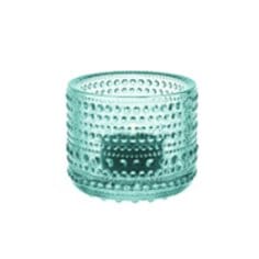 Kastehelmi waxinelichthouder - water green (watergroen) - Iittala