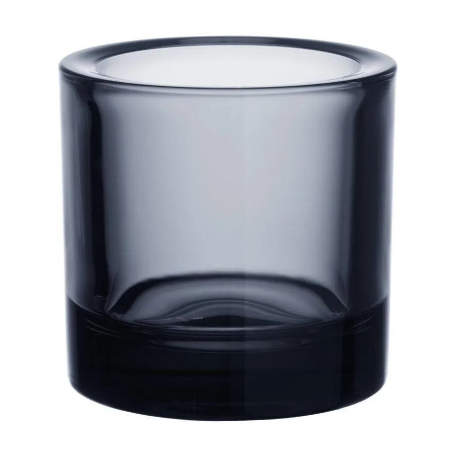 Kivi waxinelichthouder 60 mm, Grey (grijs) Iittala