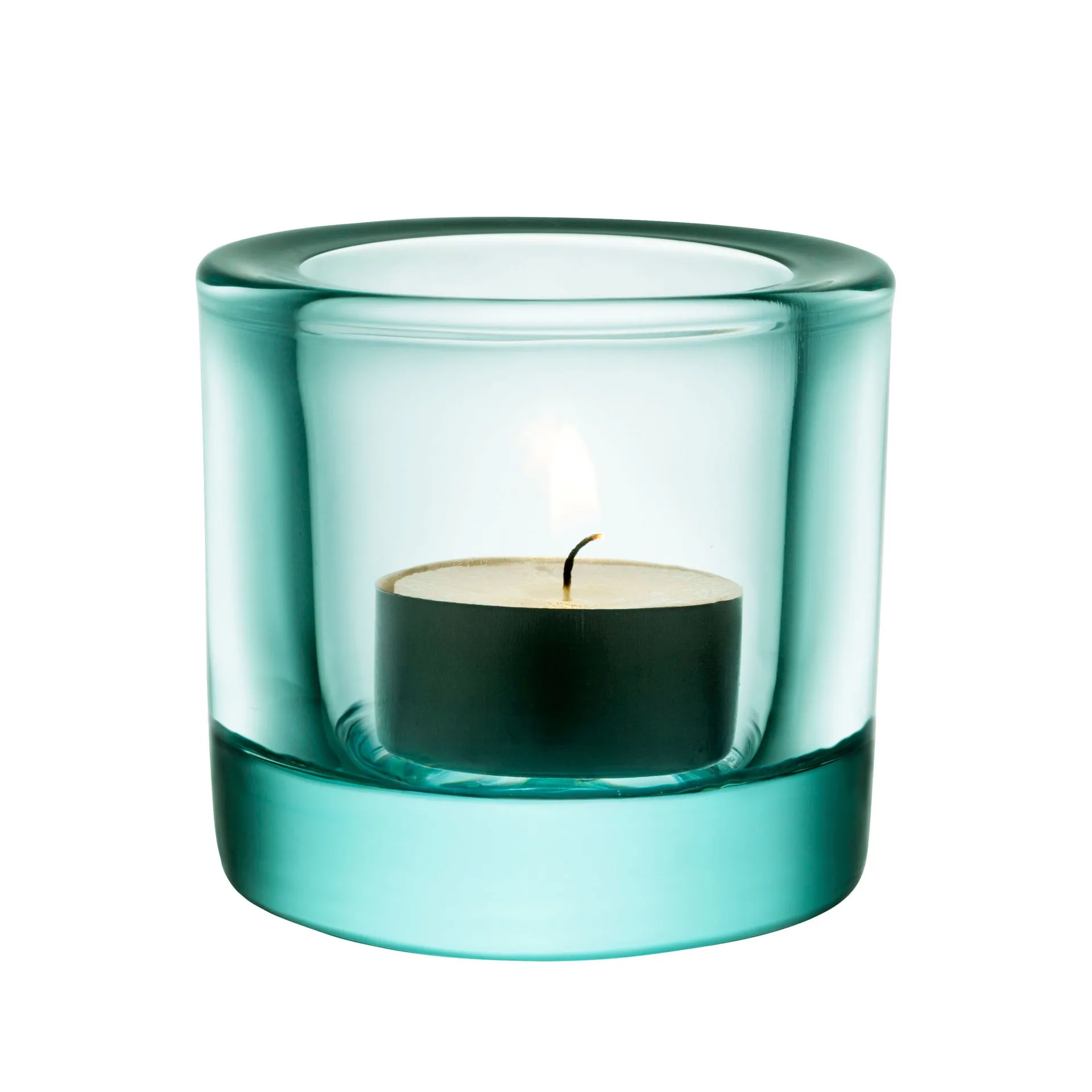 Kivi waxinelichthouder 60 mm, water green (watergroen) Iittala