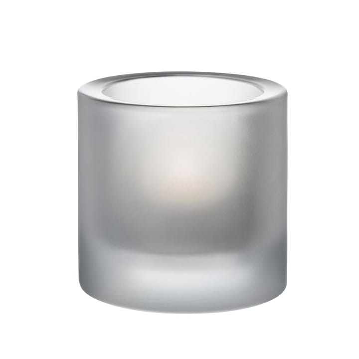 Kivi waxinelichthouder - frosted (matglas) - Iittala