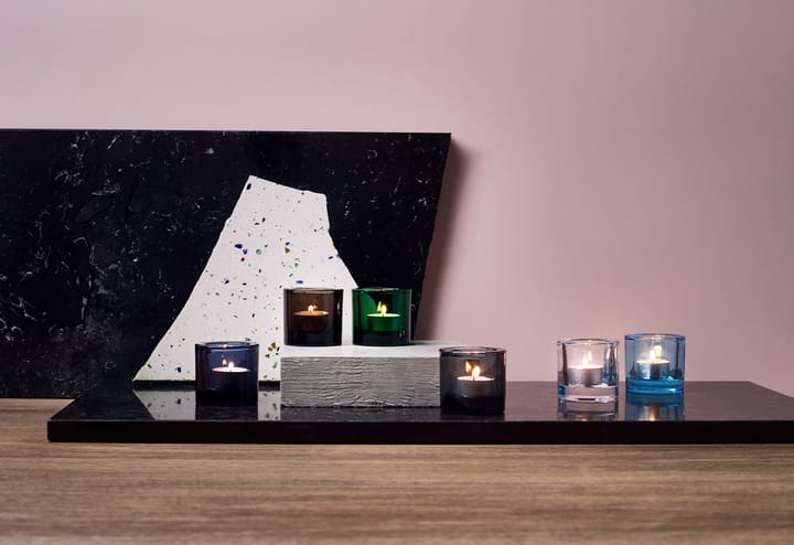 Kivi waxinelichthouder - Grey (grijs) - Iittala