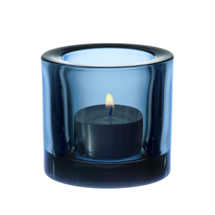 Kivi waxinelichthouder - turkoois - Iittala