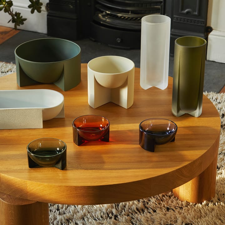 Kuru keramieken kom 12x24 cm, Mosgroen Iittala