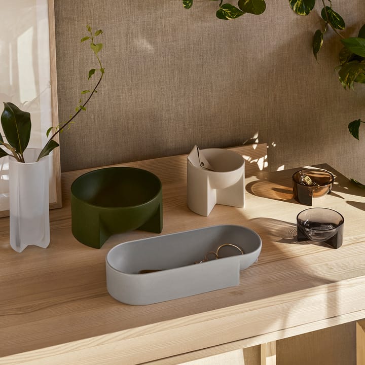 Kuru keramieken kom 14x16 cm, Beige Iittala