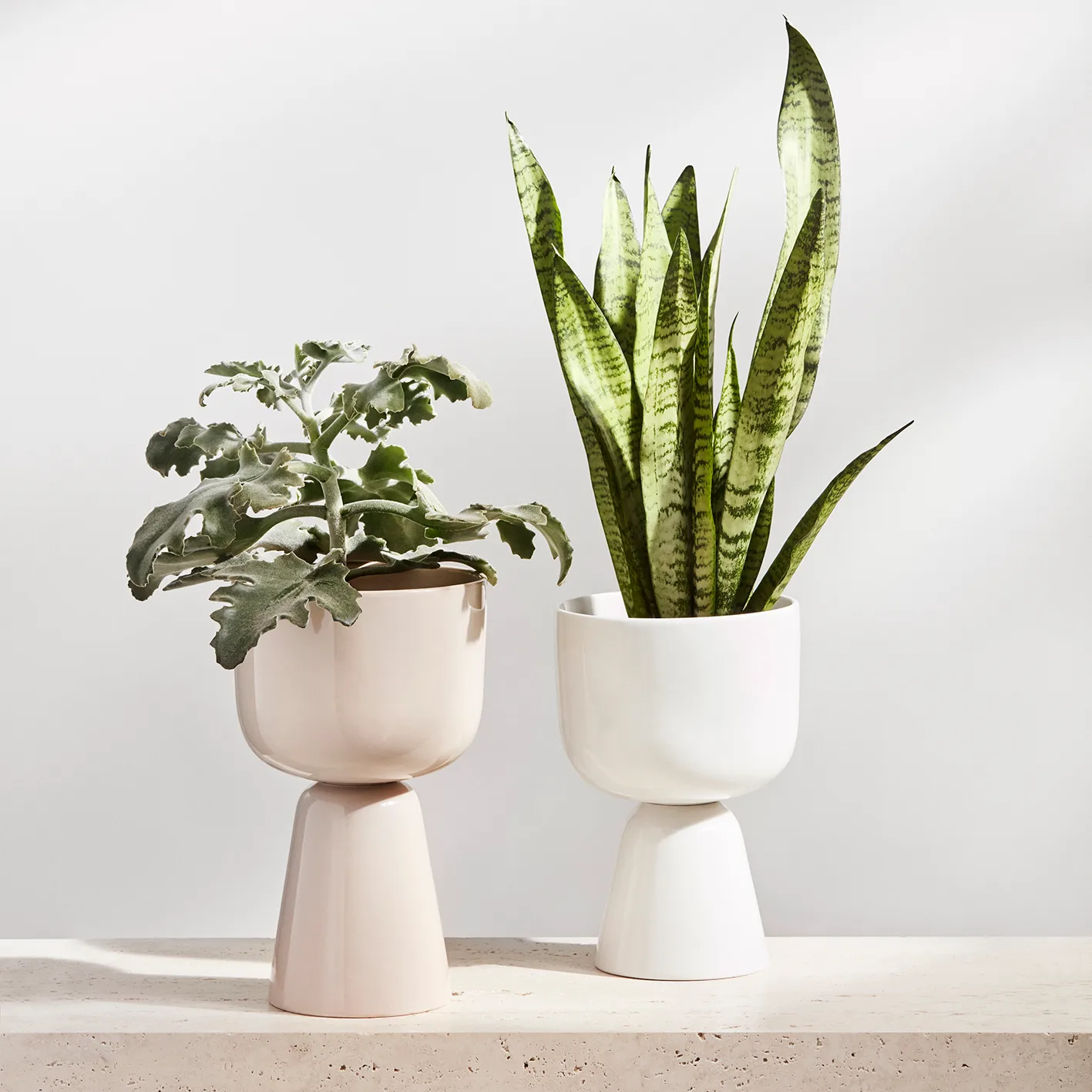 Nappula bloempot Ø15 cm h26 cm, Beige Iittala