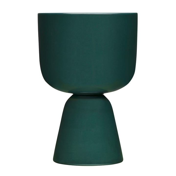 Nappula bloempot Ø15.5 cm h23 cm - Donkergroen - Iittala