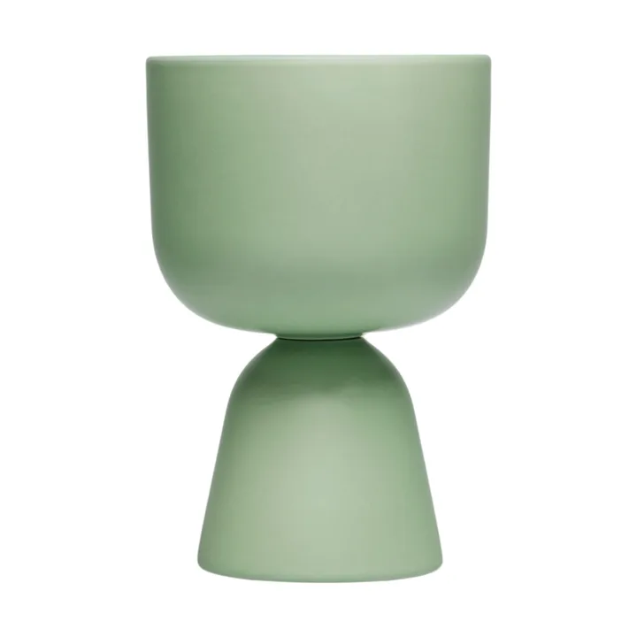 Nappula bloempot - Mat mint, 19x12,5 cm - Iittala