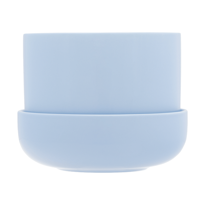 Nappula pot met schotel Ø17 cm h13 cm - Aqua - Iittala