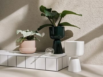 Nappula pot met schotel Ø17 cm h13 cm - Beige - Iittala