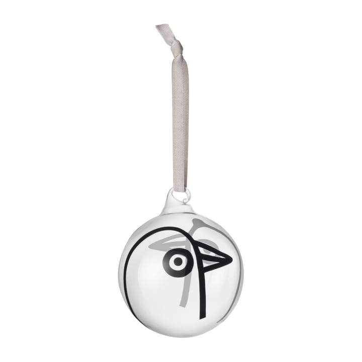 Oiva Toikka Birdie kerstbal 2022 - Transparant - Iittala