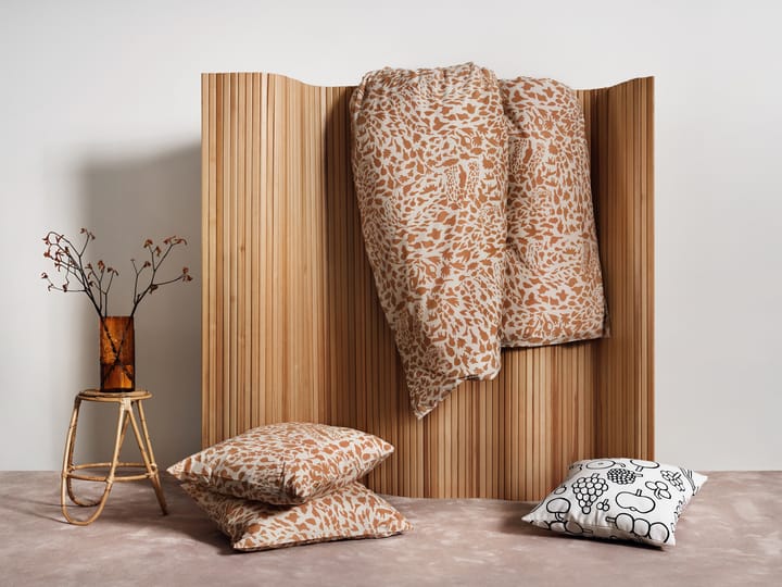 Oiva Toikka Cheetah beddengoedset 150x210 cm, Bruin Iittala
