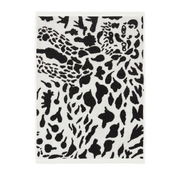 Oiva Toikka Cheetah handdoek 50x70 cm - Zwart-wit - Iittala
