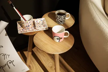 Oiva Toikka Cheetah mok 30 cl - Zwart-wit - Iittala