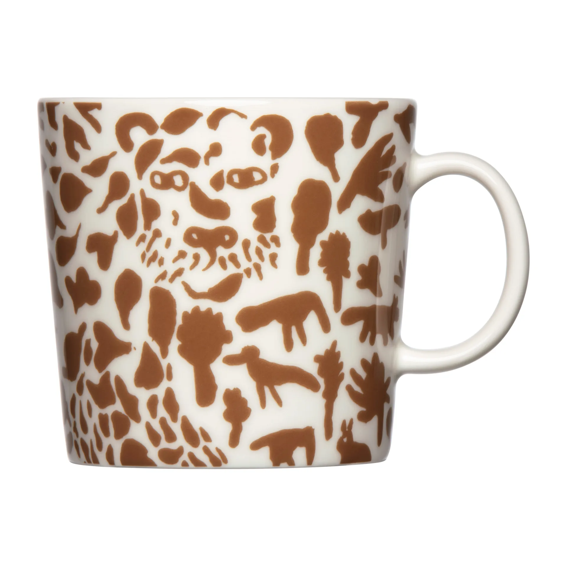 Oiva Toikka Cheetah mok 40 cl, Bruin Iittala