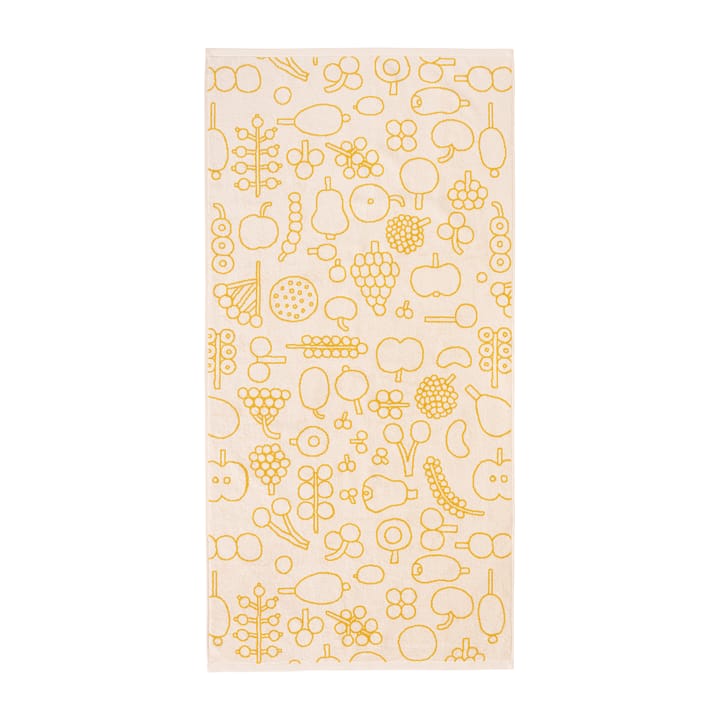 Oiva Toikka Frutta badhanddoek 70x140 cm - Geel - Iittala