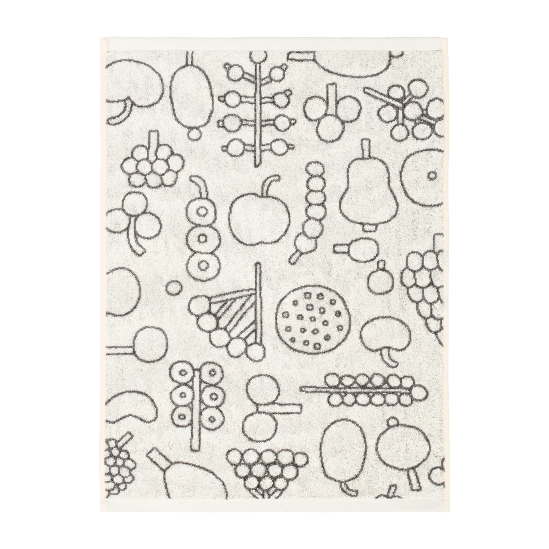 Oiva Toikka Frutta handdoek 50x70 cm, Grijs Iittala