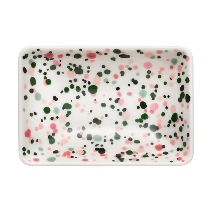 Oiva Toikka Helle A7 bord 7x10 cm - Roze-groen - Iittala